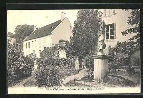 AK Chateauneuf-sur-Cher, Hospice Colbert