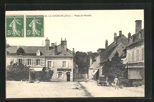 AK La Guerche, Place du Marché