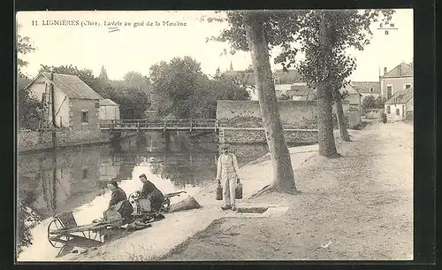 AK Lignières, Lavoir au gué de la Mouline