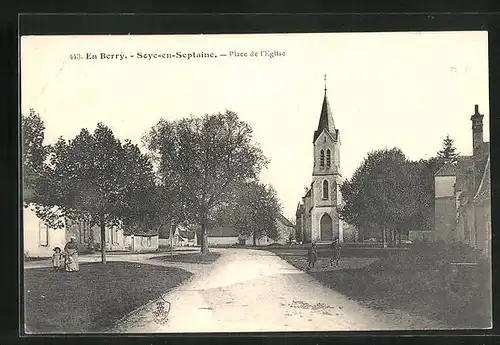 AK Soye-en-Septaine, Place de l`Eglise