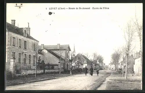 AK Levet, Ecole de Filles, Route de St-Amand