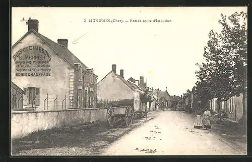 AK Lignières, Entrée Route d`Issoudun