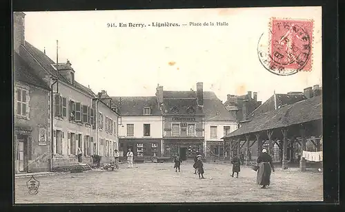 AK Lignières, Place de la Halle