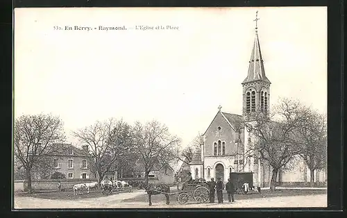 AK Raymond, L`Eglise et la Place