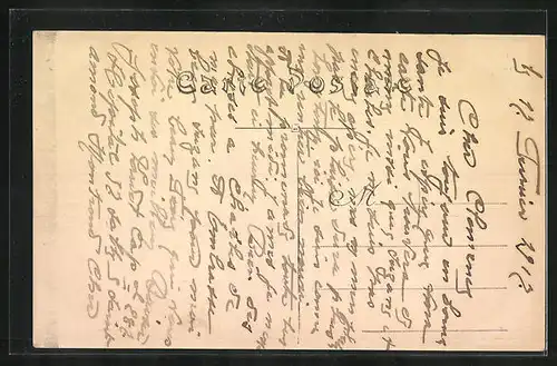 AK St-Amand-Montrond, Rue Nationale, Strassenpartie