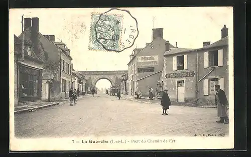 AK La Guerche, Pont du Chemin de Fer