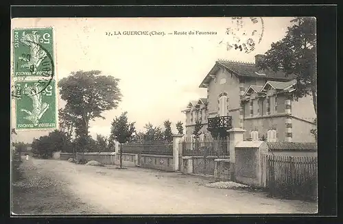 AK La Guerche, Route du Fourneau