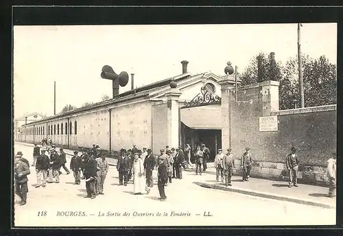 AK Bourges, La Sortie des Ouvriers de la Fonderie