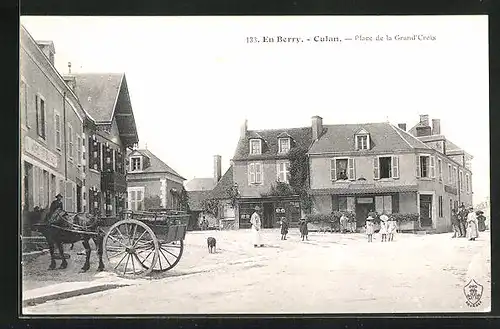 AK Culan, Place de la Grand`Croix