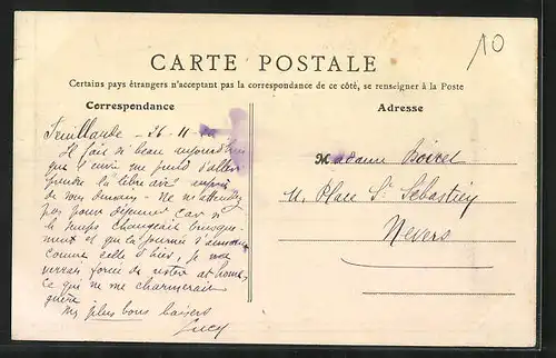 AK Torteron, La Grande-Rue, Strassenpartie