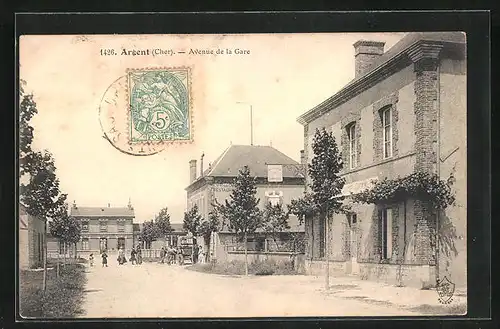 AK Argent, Avenue de la Gare