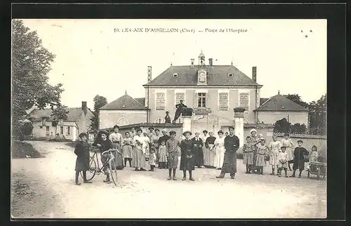 AK Les-Aix-d`Angillon, Place de l`Hospice