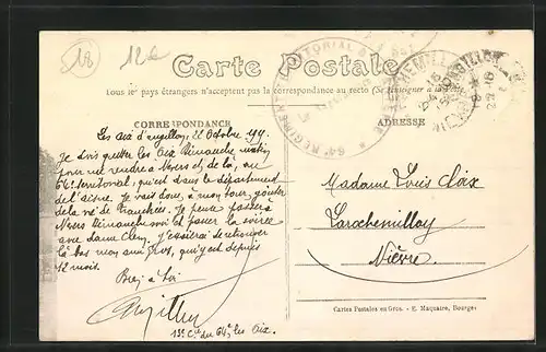 AK Les-Aix-d`Angillon, Place de l`Hospice