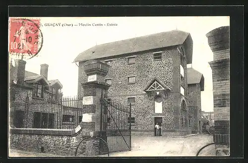 AK Gracay, Moulin Cantin, Entrée