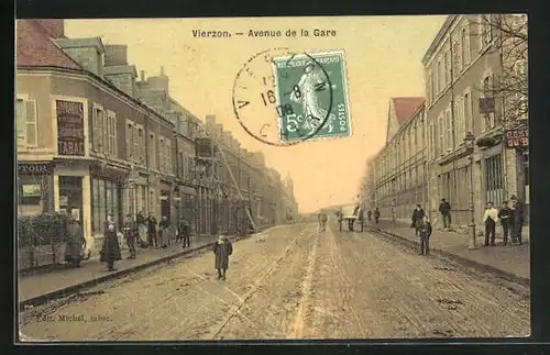 AK Vierzon, Avenue de la Gare