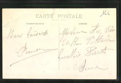 AK Nérondes, La Grande Rue