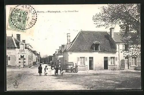 AK Plaimpied, La Grande Rue