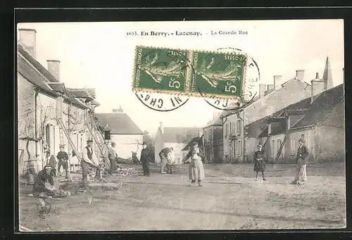 AK Lazenay, La Grande Rue