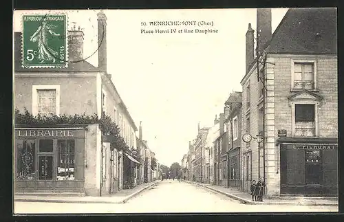 AK Henrichemont, Place Henri IV et Rue Dauphine