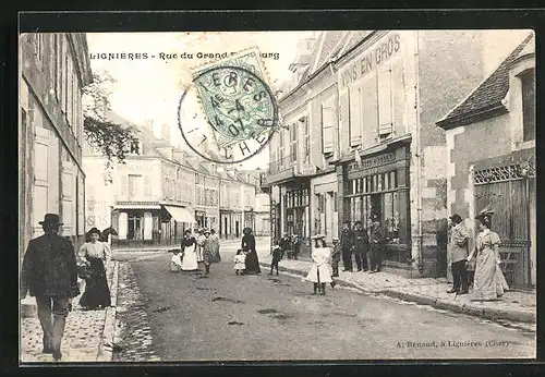 AK Lignières, Rue du Grand Faubourg