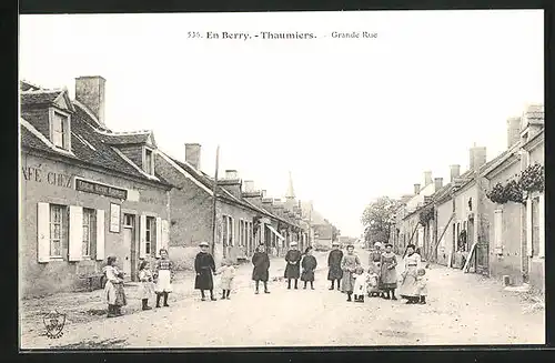 AK En Berry /Thaumiers, Grande Rue