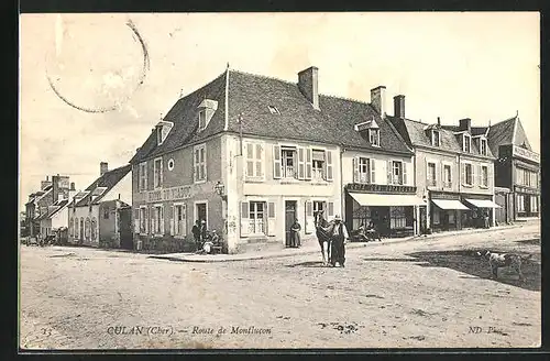 AK Culan, Route de Montlucon, Hotel du Viaduc