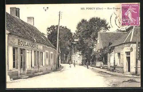 AK Foécy, Rue Centra, Boulangerie