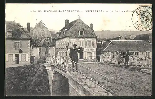 AK Menetreol-sous-Sancerre, La Pont du Canal