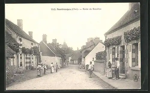 AK Santranges, Route de Beaulieu