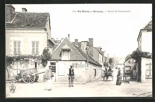 AK En Berry /Gracay, Route de Romorantin
