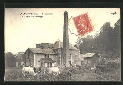 AK La Guerche, Le Fourneau, Fabrique de Cartonnage
