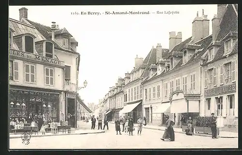 AK En Berry /St-Amand-Montrond, Rue Lafayette