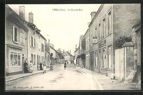 AK Léré, La Grande Rue