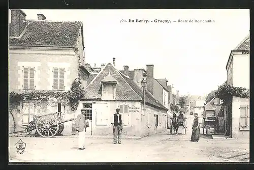 AK En Berry /Gracay, Route de Romorantin