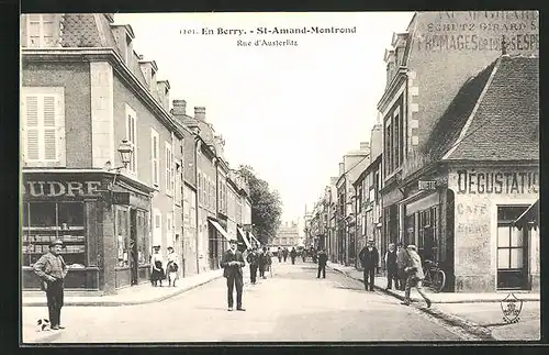 AK En Berry /St-Amand-Montrond, Rue d`Asuterliz