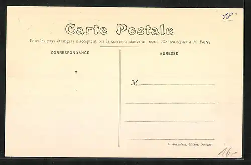 AK En Berry /Saint Palais, Grande Rue