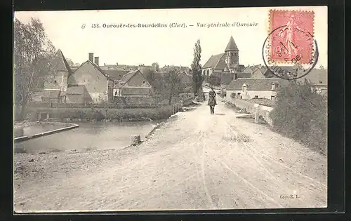 AK Ourouer-les-Bourdelins, Vue générale d`Ourouer