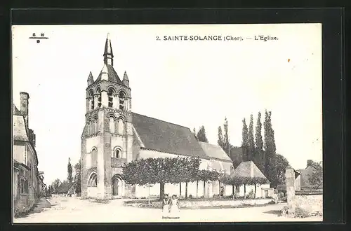 AK Sainte-Solange, L`Eglise