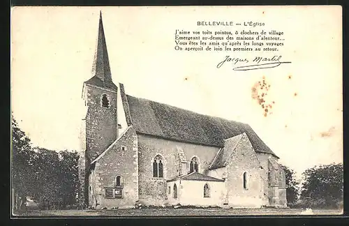 AK Belleville, L`Eglise