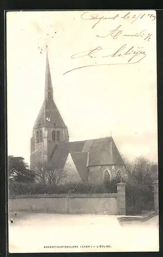 AK Argent-sur-Sauldre, L`Eglise