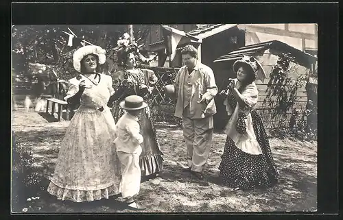 AK Potsdam, Potsdamer Naturtheater, Heimatspiel Alt-Potsdam oder Die erste Eisenbahn