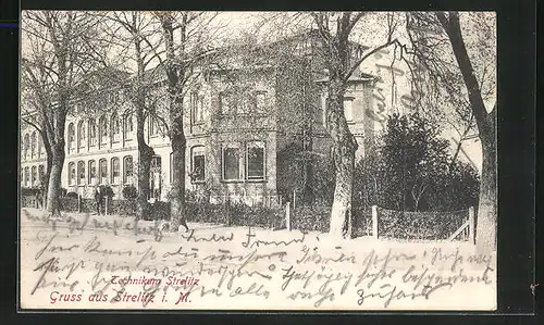 AK Strelitz i. M., Blick auf das Technikum