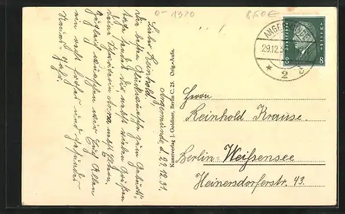 AK Angermünde, Gasthaus Forsthaus im Stadtforst