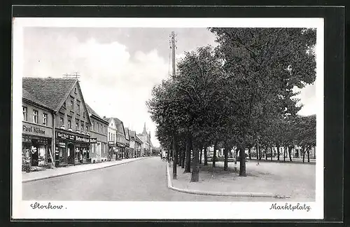 AK Storkow, Marktplatz