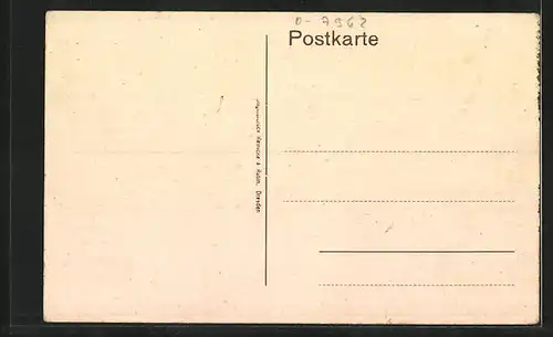 AK Dahme / Mark, Sicht in die Hauptstrasse