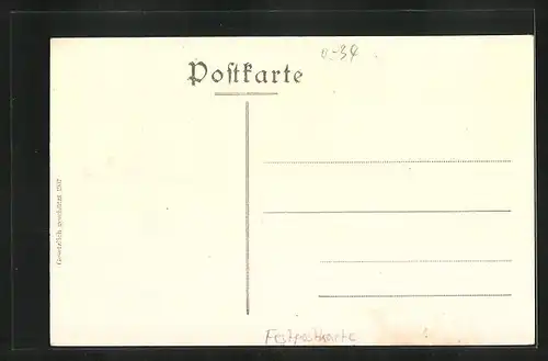Künstler-AK Zerbst, Festpostkarte 900 jähriges Jubiläum 1907, Fürst Karl Wilhelm beim Bau der Trinitatiskirche