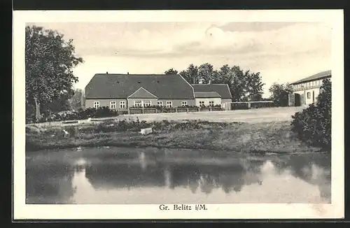 AK Gr. Belitz i/M., Schloss und Gut