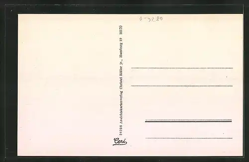 AK Genthin, Poststrasse, Grosshandels GmbH Naverma-Haus