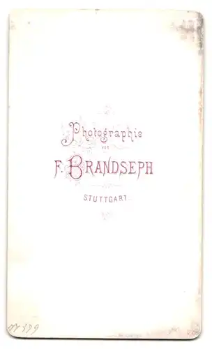 Fotografie F. Brandseph, Stuttgart, Portrait junges Paar in hübscher Kleidung mit Buch