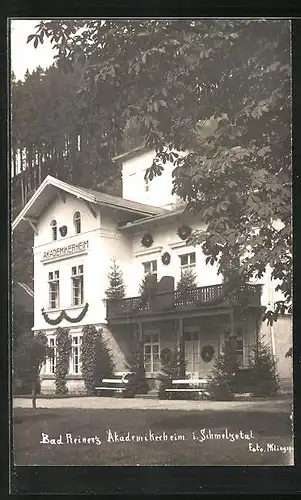 AK Bad Reinerz, Akademikerheim im Schmelzetal